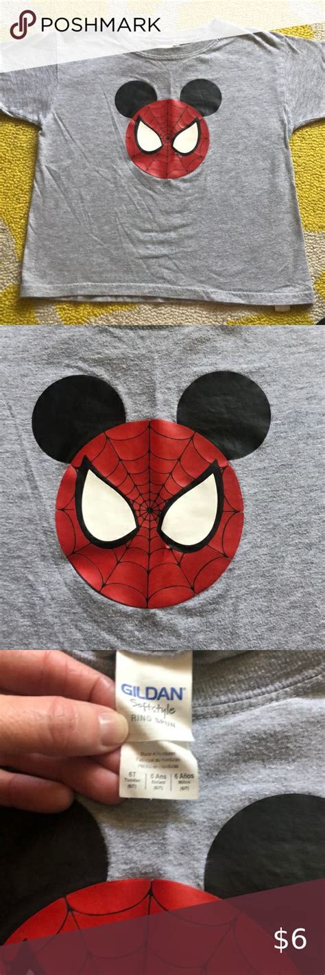 Spider Man Mickey Mouse Shirt In 2020 Mickey Mouse
