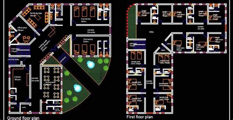 Guest House Layout Plan Dwg File Free Download Autocad Dwg Plan N