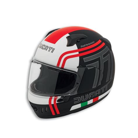 Full Face Helmet Historical Ducati 77