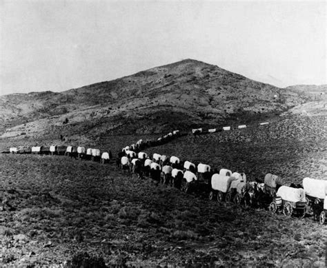 Wagon Train By Granger Old West Photos Native American History