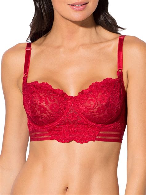 Smart And Sexy Womens Signature Lace Unlined Underwire Longline Bra Style Sa1068