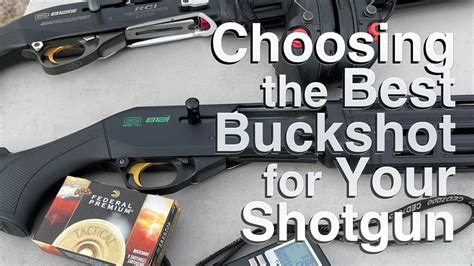 Choosing The Best Buckshot For Your Home Defense Shotgun Youtube