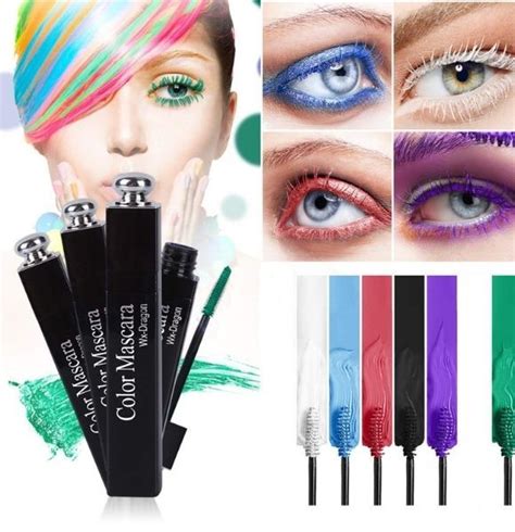 Amazing Coloured Mascaras 4 Colors Waterproof Mascara