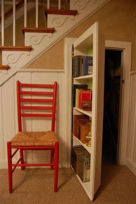 This ladder bookcase is great for small spaces that need a little more surface area to display and organize i bought two, one for either side of the large tv. 10 Clever Stairs Storage Ideas - Hative