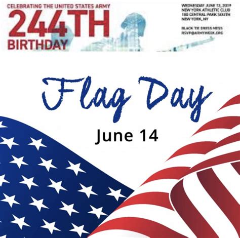 Happy Flag Day And Happy 244th 2019 Birthday United States Army 🇺🇸🎉🇺🇸