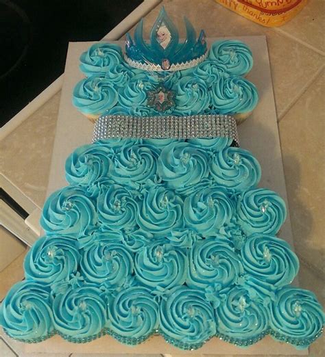 Features 32 coloring and activity pages and 7 washable pip squeaks markers. Frozen inspired cupcake cake that I made for a 4 year old ...