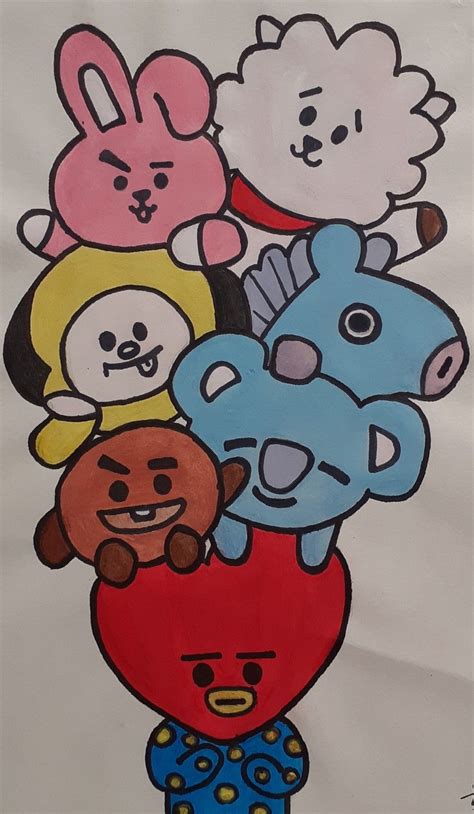 Pin By Malessa Malessa On BTS Army Drawing Easy Drawings Bts Drawings