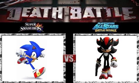 Death Battle Sonic Vs Shadow By Werewolf Hero On Deviantart
