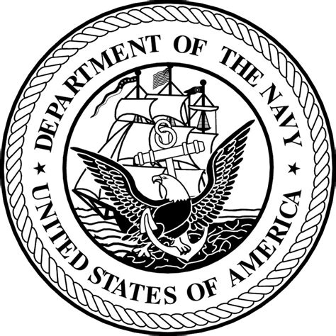 Navy Logo Drawing