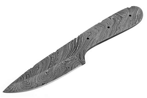Custom Handmade Damascus Steel Blank Blade For Knife Making Supply