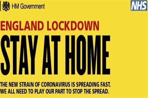 National Lockdown Stay At Home Millbrook Parish Council