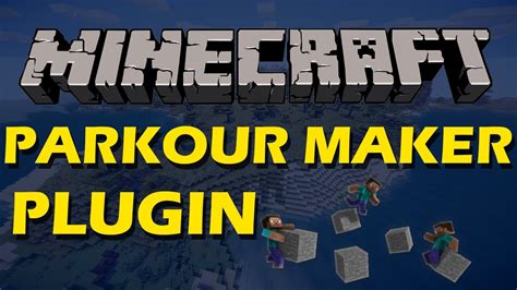 Create Parkour Maps In Minecraft With Parkour Maker Plugin YouTube