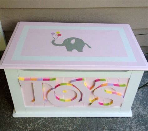 Custom Hand Painted Toy Chest
