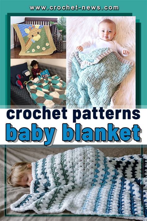 80 Crochet Baby Blanket Patterns Crochet News