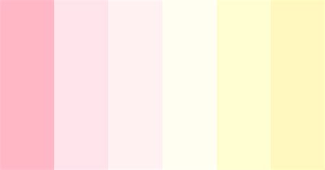 Pastel Pink And Cream Color Scheme Cream