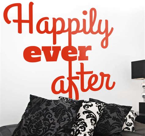 Happily Ever After Wall Sticker Tenstickers