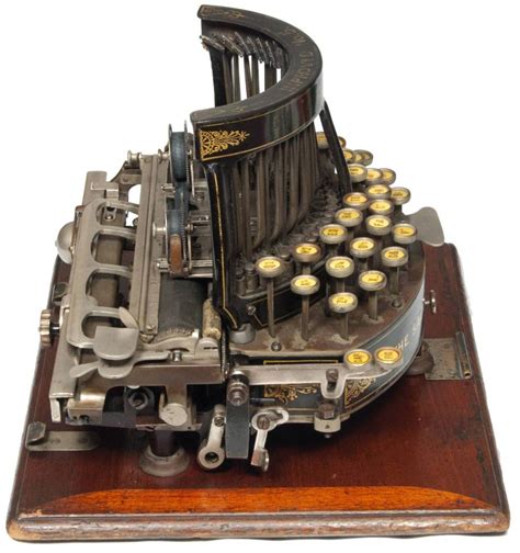 Gorgeous Victorian Early Typewriter Boing Boing