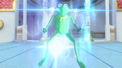 Kermit The Frog Transformable To Super Froggy Blue Evolution