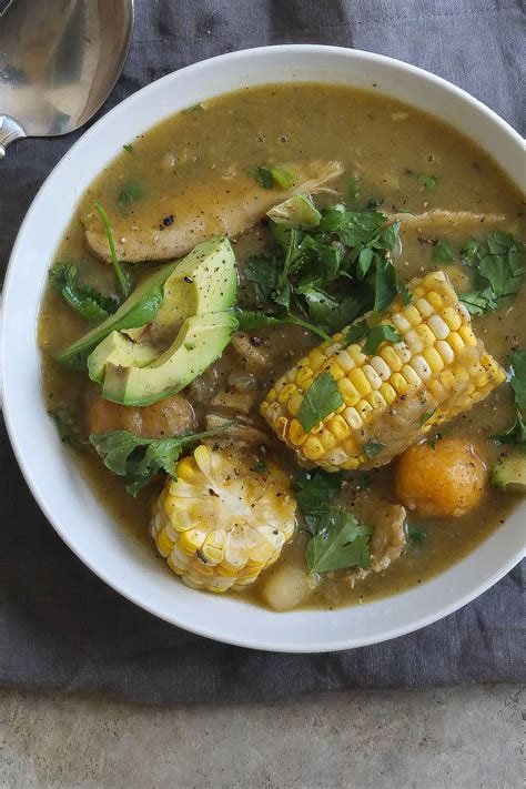 It is best to use the local varieties of. "quiero morir en tu piel" Colombian Chicken Potato Soup ...