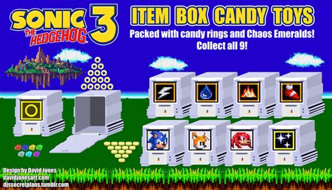 Sonic 3 Item Box Toys By Bonezi On Deviantart