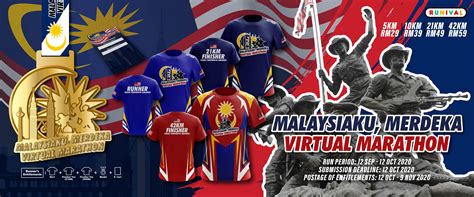 Malaysiaku Merdeka Virtual Marathon Ticket2u