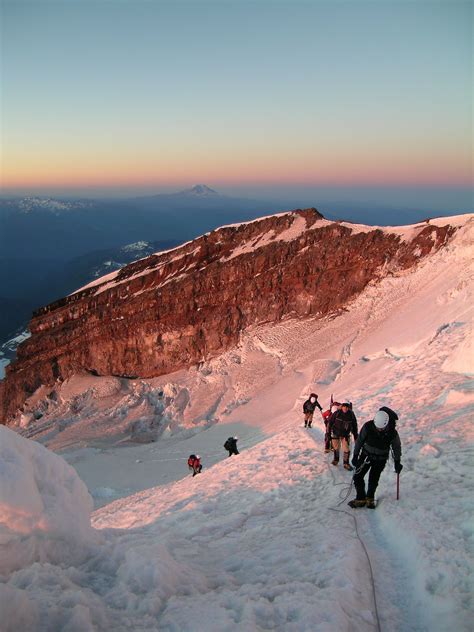 Climbing Mount Rainier Mount Rainier National Park National Parks