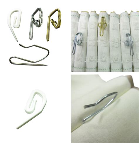 Curtain Hooks For Pleating Tape And Pinch French Pleat Strong Sewing