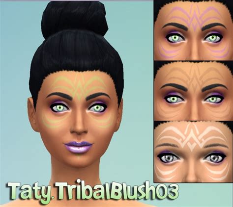 Tribal Blush 03 At Taty Eámanë Palantír Sims 4 Updates