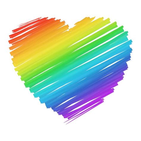 Rainbow Heart Clipart Clipart Best Clipart Best