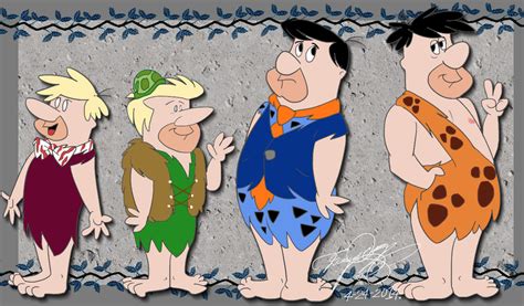 Flintstones Fashions Fred And Barney By E Ocasio On Deviantart