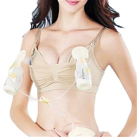 Fashion Merchandise ILoveSIA Women S Pumping Nursing Bra In Hands Free Soft Seamless Breast