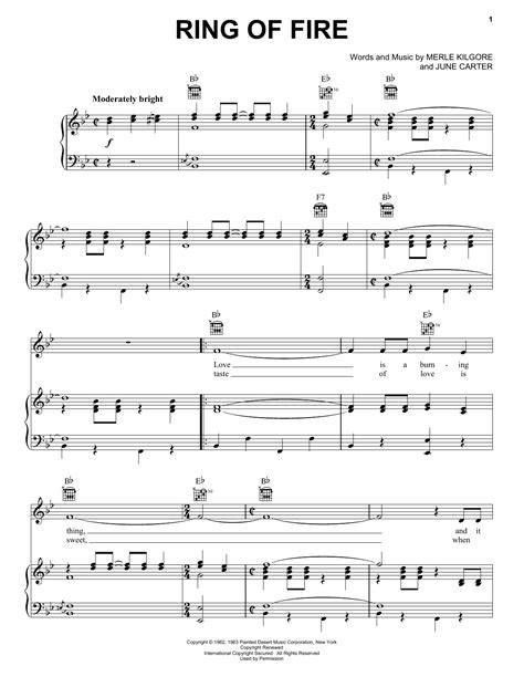 Freefire rampage new dawn music on walkband rampage 3 0 sb galaxy.mp3. Ring Of Fire Sheet Music | Johnny Cash | Piano, Vocal ...