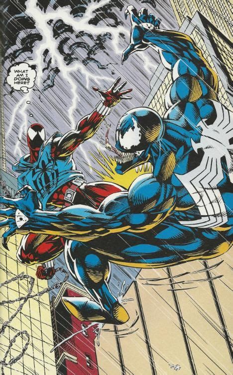 Scarlet Spider Vs Venom Marvel Venom Marvel Spiderman Art Marvel