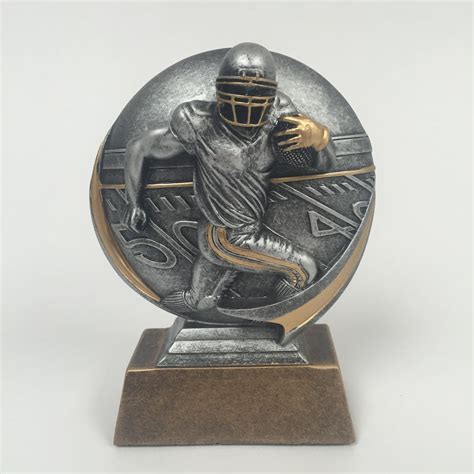 Motion Extreme 3d Football Resin Mx509 Trophy Case