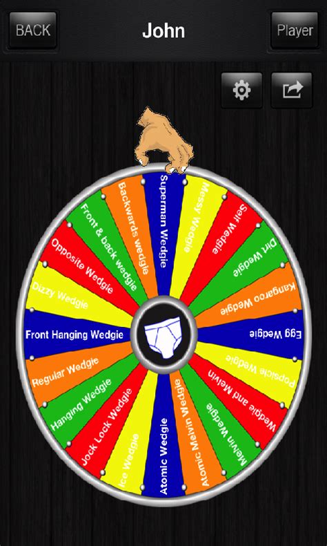Wedgie Dares Wheel Appstore For Android