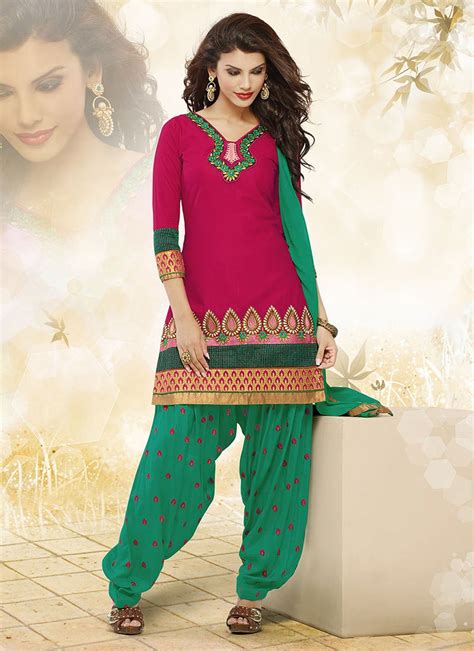 Latest Punjabi Patiala Salwar Kameez Designs Collection Dikhawa Fashion