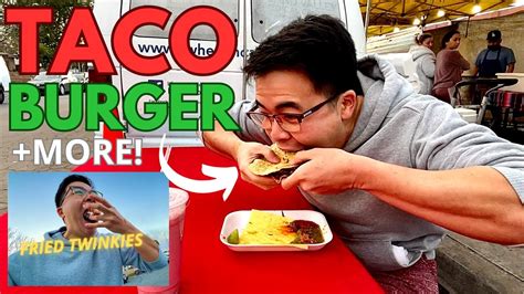 MEXICAN STREET FOOD TOUR In COMPTON Meat SPILLING OUT YouTube