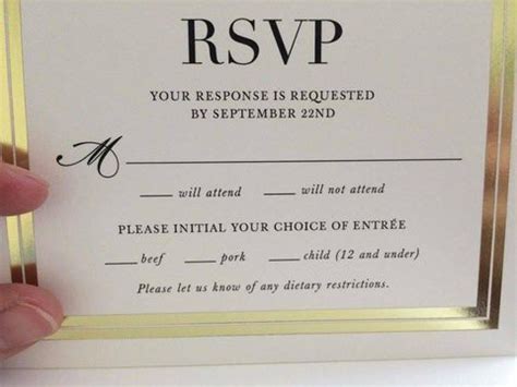 If you'd prefer guests not to snap and share during your ceremony or even your entire wedding, you. Wedding RSVP Card Ideas - Brutally Honest Wedding Invitations