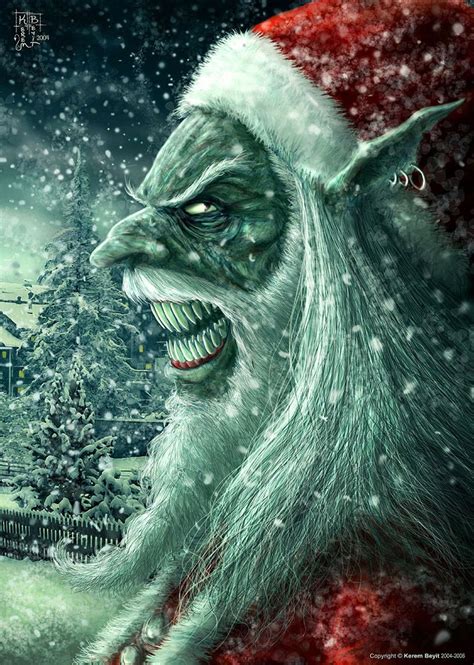 Bad Santa Santa Malo Arte Del Horror Horror