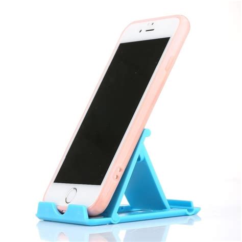 Universal Mini Folding Plastic Cell Phone Mini Stand Holder Cradle For
