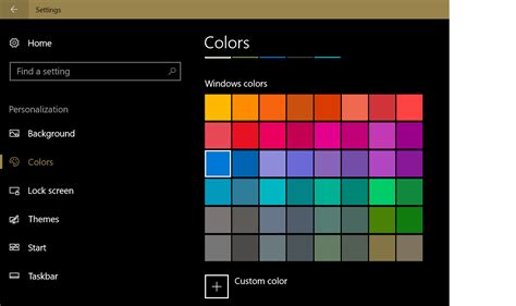 Windows 10 Default Color Settings Microsoft Community