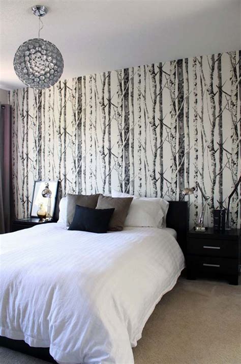 60 Creative Ways To Showcase Wallpaper On Your Walls Contemporary