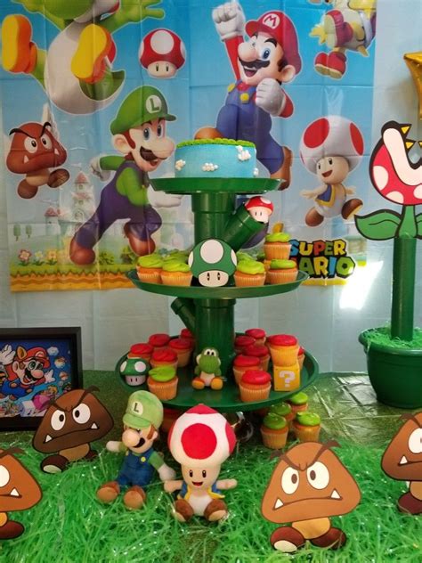 Need some party games or looking for some party ideas. Pin by Jennifer Faulconer on super mario | Mario bros ...