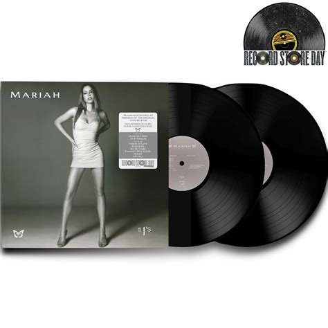 Mariah Carey 1s Double Black Vinyl Rsd 2022 Música Inspira Store