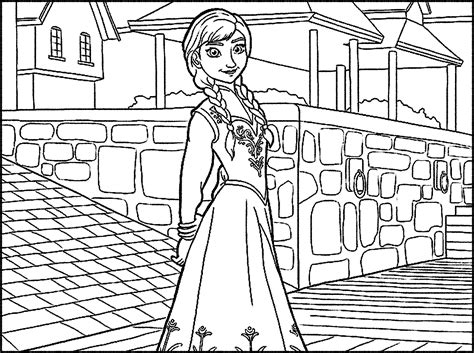 Hasil gambar untuk gambar frozen hitam putih untuk mewarnai. Mewarnai Gambar Frozen Animasi Disney Lucu | Mewarnai Gambar