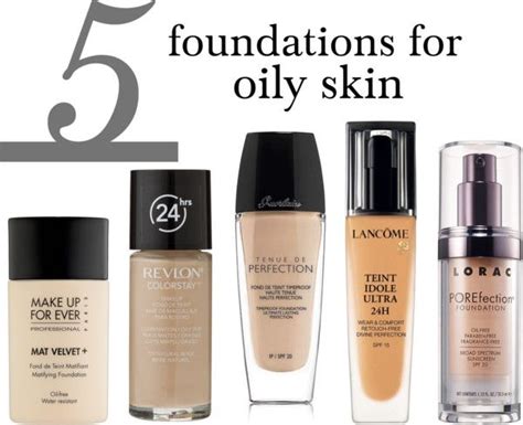 Five Foundations For Oily Skin The Radiance Report Foundation For