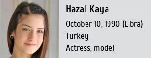 Hazal Kaya Height Weight Size Body Measurements Biography Wiki Age