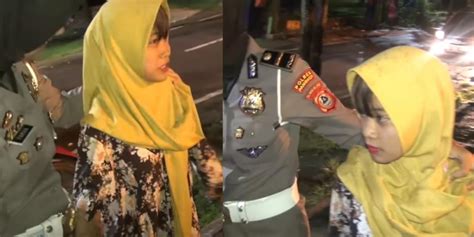 Gadis Keciduk Polisi Dipuji Polwan Mengaku Pakai Jilbab Gaya Limited