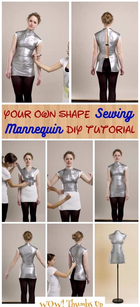 Diy Your Own Shape Sewing Mannequin Tutorial