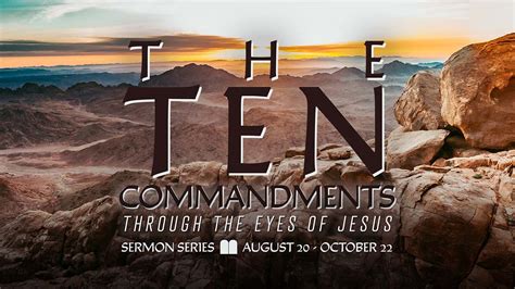 “the Ten Commandments” Sermon Series Asbury United Methodist Church